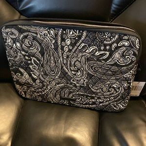 Vera Bradley, laptop sleeve, Stellar Paisley print